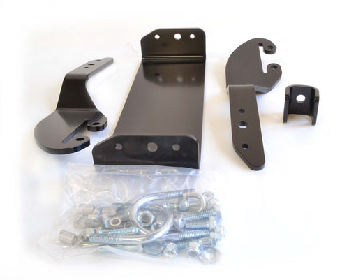 ProVantage WARN 64669 ATV Center Kit Snow Plow Mount , Black
