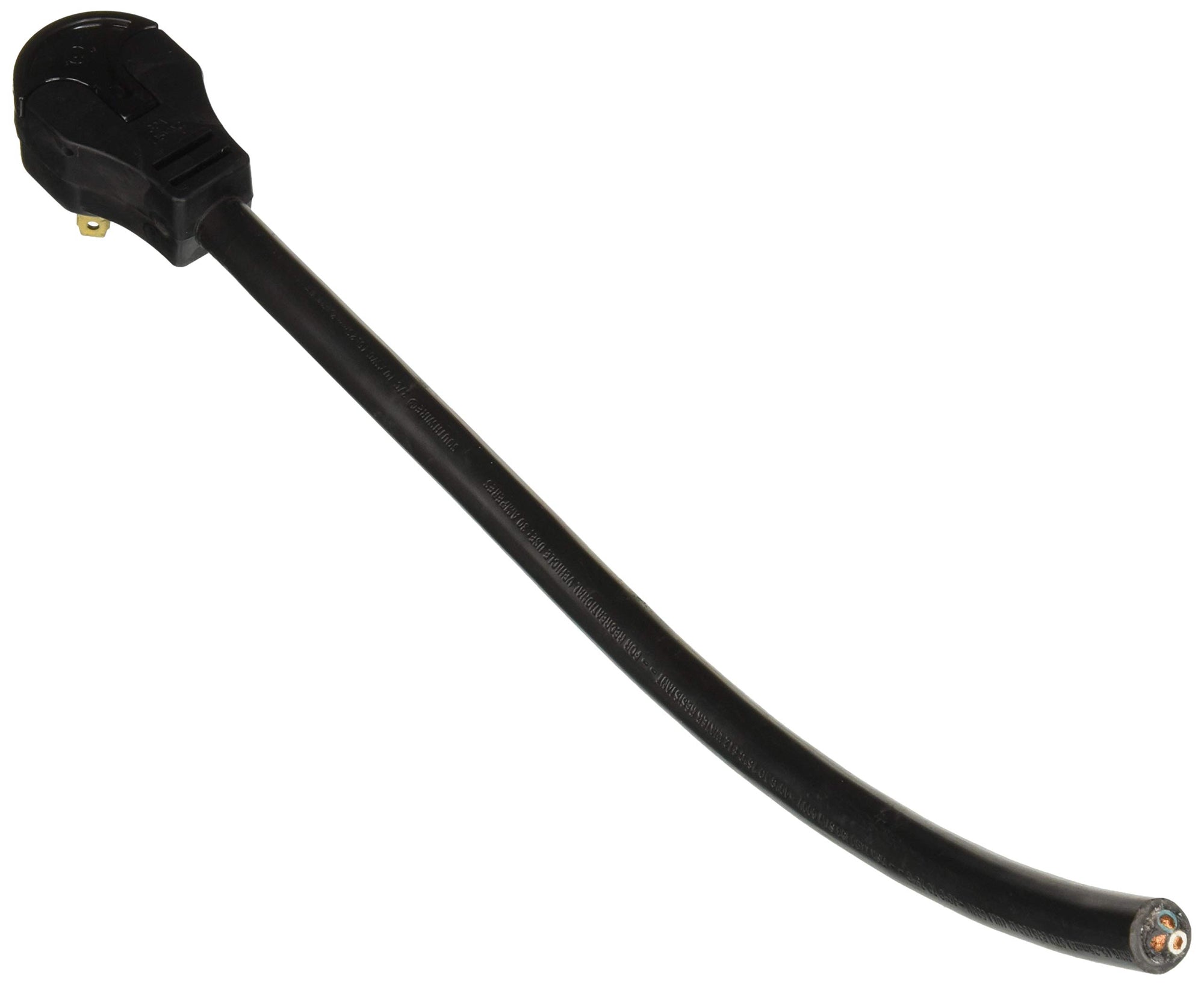 30A18MOST Surge Guard 3A Technology Co. RV Power Supply Cord - 30A Male, 18", Black