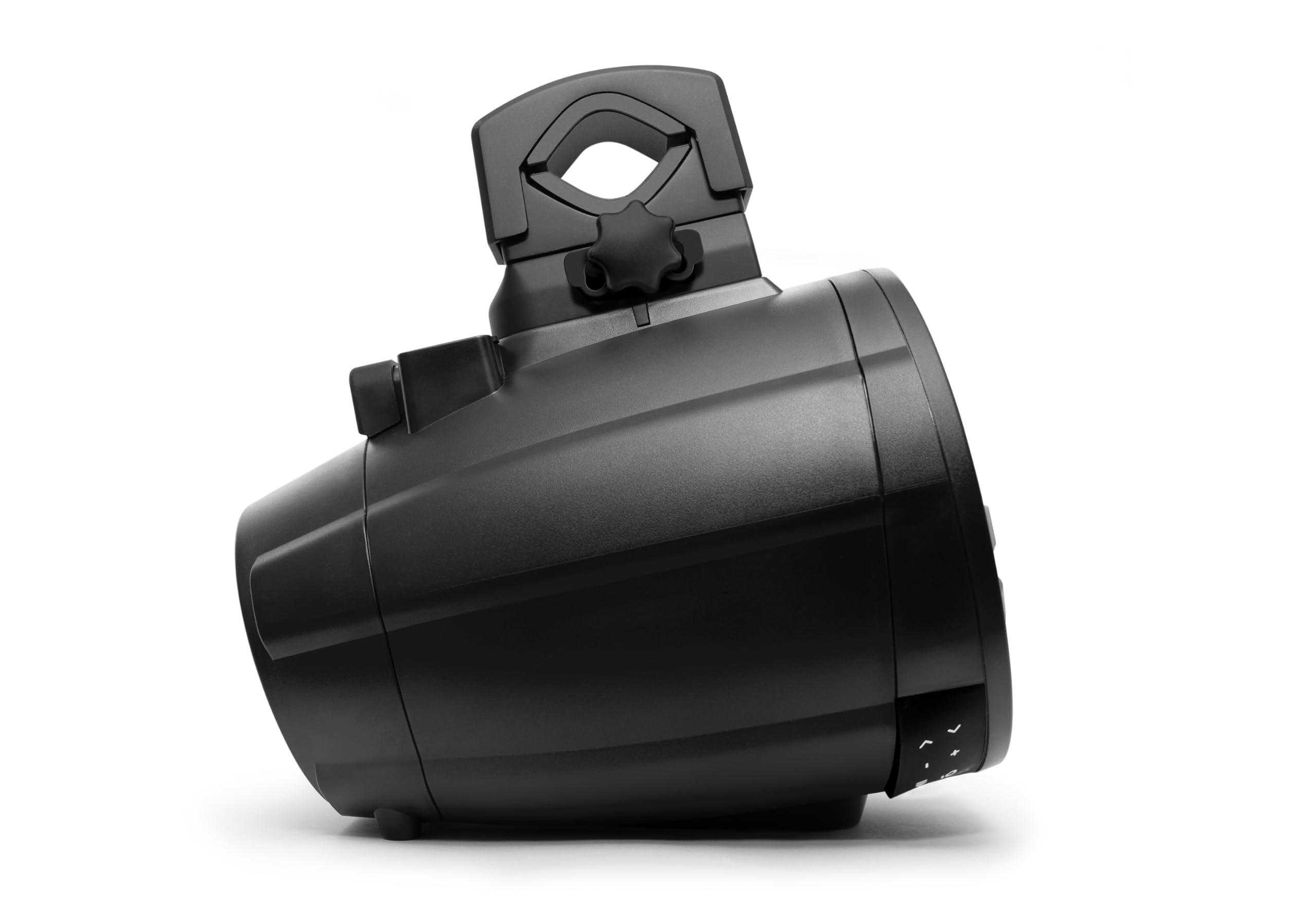 SoundExtreme TB8 8-inch ExtremeTower Powersports Marine Waterproof Sealed 2-Way – 1 Battery-Powered Bluetooth Amplified Speaker + 1 Passive Speaker – Black
