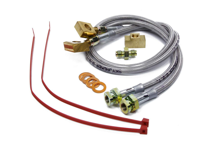4"- 6" Skyjacker Stainless Steel Brake Line - Pair