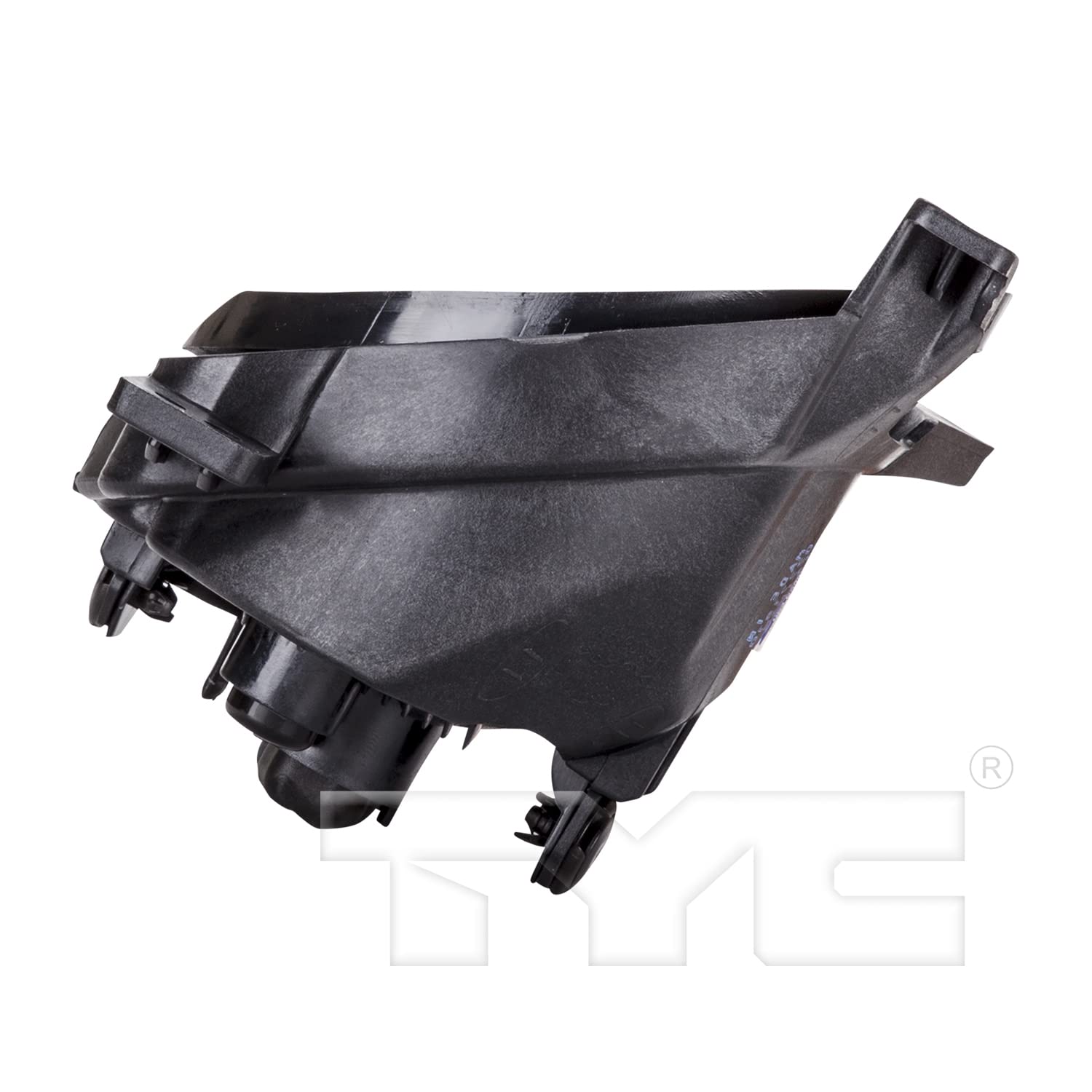 Left TYC Fog Light Assembly Compatible with 2010-2012 Hyundai Santa Fe