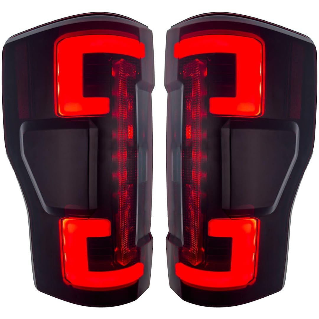 Ultra Bright Ford Super Duty 20-22 OLED Tail Lights (Replaces Factory/OEM Halogen) - Multiple Lens