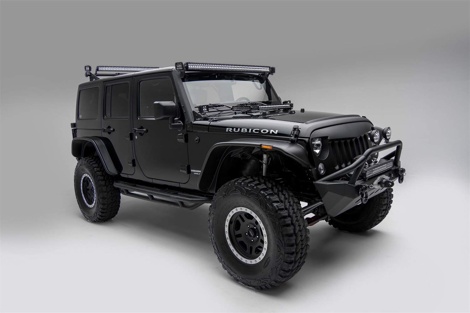 ZROADZ LED Pod Light Mount (JEEP Wrangler Roof Side Extra) Z334811, Black