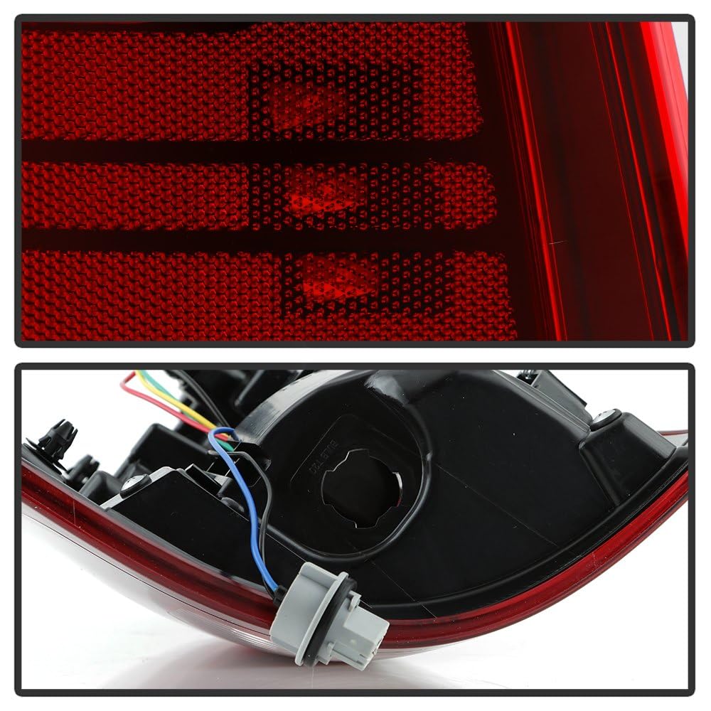 Dodge Ram 1500~3500 Sport Spyder (POE) 13-18 LED Dark Red Lens Tail Light - Reverse-T20(Included) - OE Right