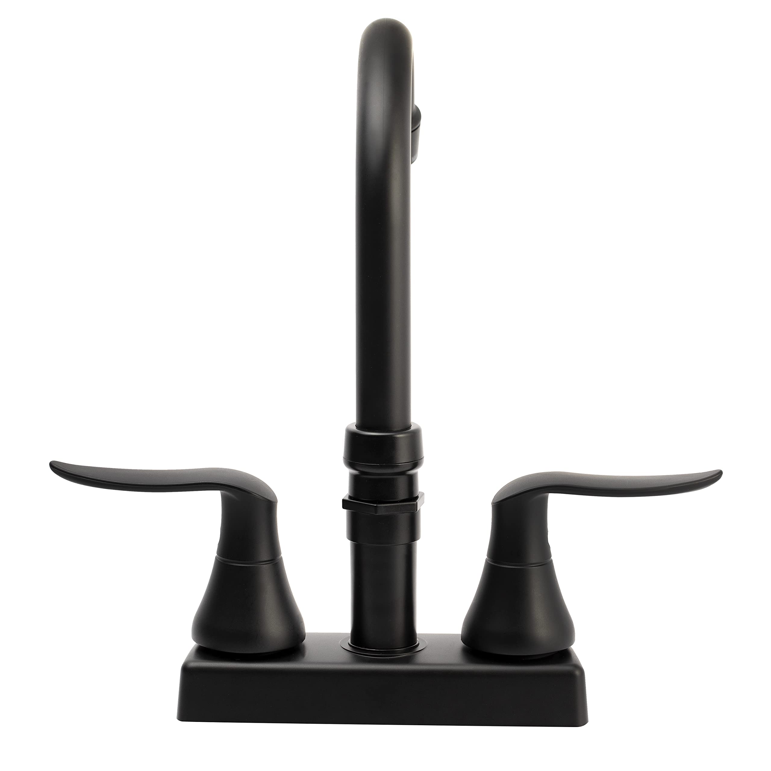 Dura Faucet RV Elegant Bar Faucet with Quick Connect Spout (Matte Black)