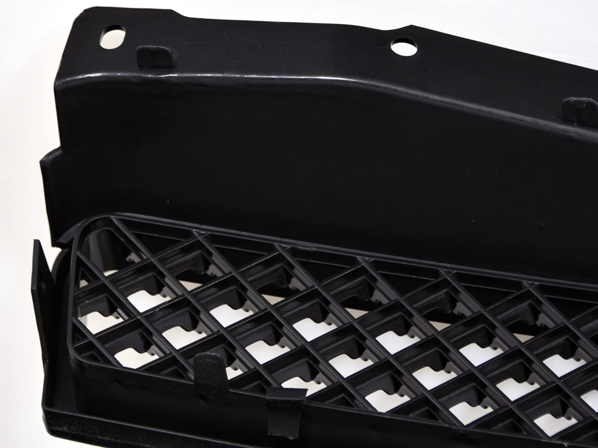 7147423 Armordillo USA Mesh Front Hood Grille - Gloss Black Fits 2007-2014 Chevy Tahoe