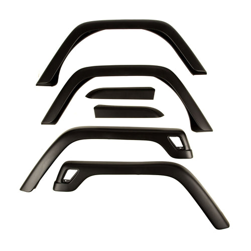 11603.11 | Omix-Ada | Fender Flare Kit, 6 Piece, Factory Style | OE Reference: 55254918K6 | Fits 1997-2006 Jeep Wrangler TJ