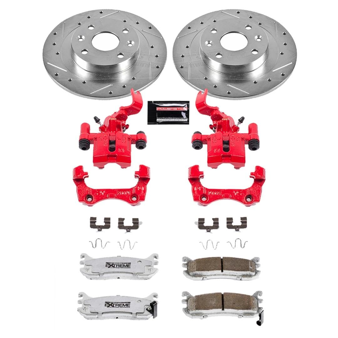 Power Stop Rear KC772-26 Z26 Street Warrior Brake Kit Mazda For Mazda Miata 1994-1997, Mazda Miata 1999-2005 [Model Specific]