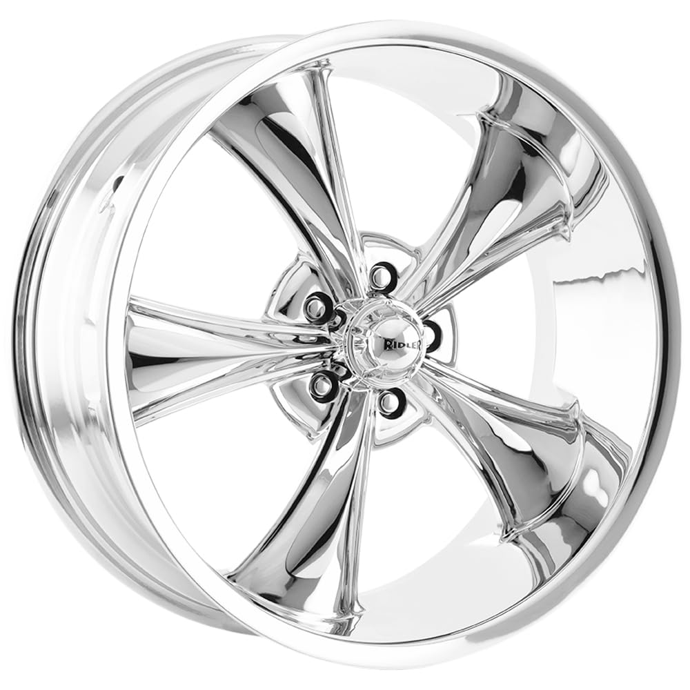 18x9.5 695, Bolt Pattern: 5x4.5/, Offset: 6, CHROME, set of 1