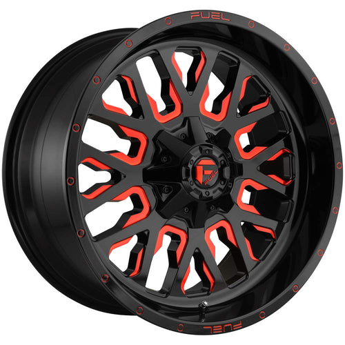 D612 Fuel Offroad Stroke Black Wheel tpms (20 x 9. inches /5 x 139 mm, 20 mm Offset)