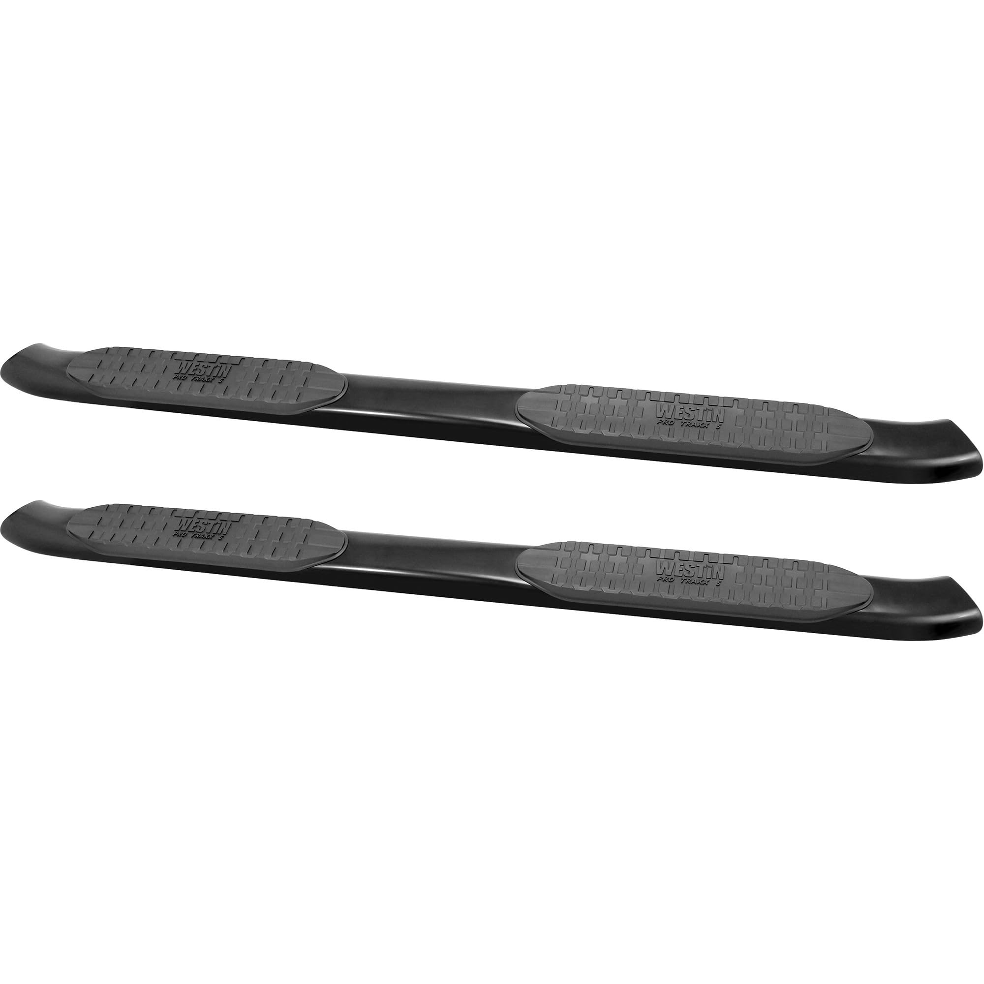 PRO TRAXX 5 Oval Nerf Bars Westin fits 2014-2018 Silverado Sierra 1500 2019 Silverado LD Sierra 1500 Limited 2015-2019 Silverado Sierra 2500 3500 Double Cab Black Pair