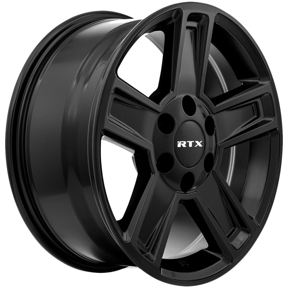 Glacier RTX Custom Wheel - 18x8, 35 Offset, 5x127 Bolt Pattern, 71.5mm Hub - Satin Black Rim