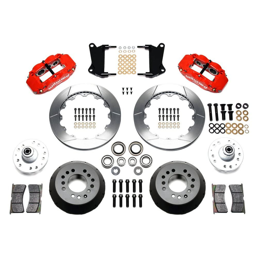 12.88" FNSL6R Hub Front Kit, Red