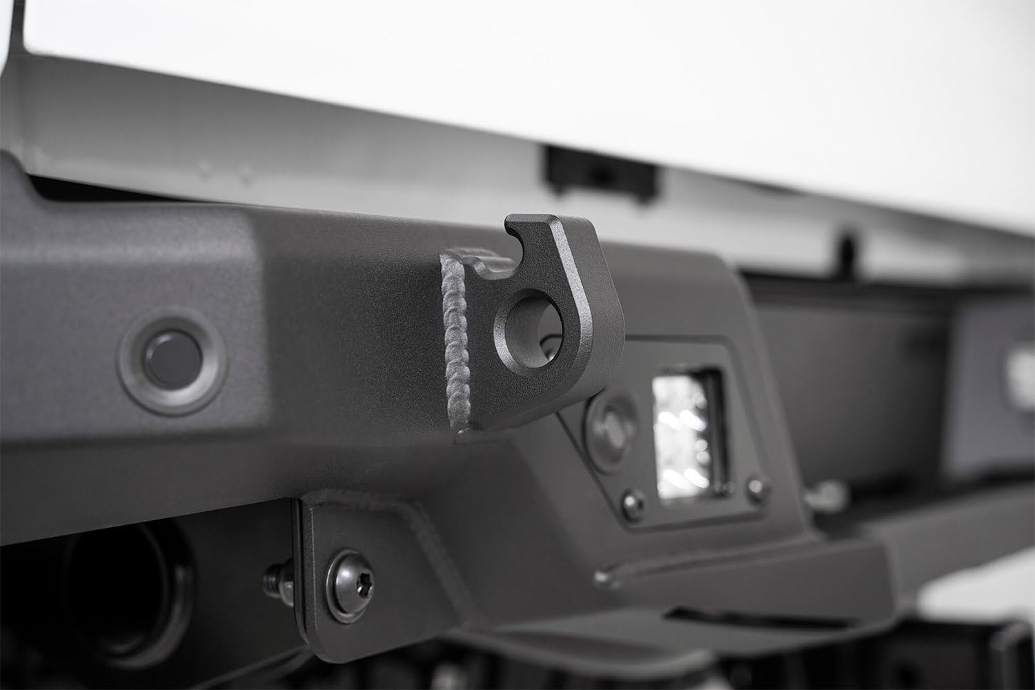 Addictive Desert Designs Front Replacement Bumper Addictive Desert R971241280103 fits Jeep Gladiator, Black