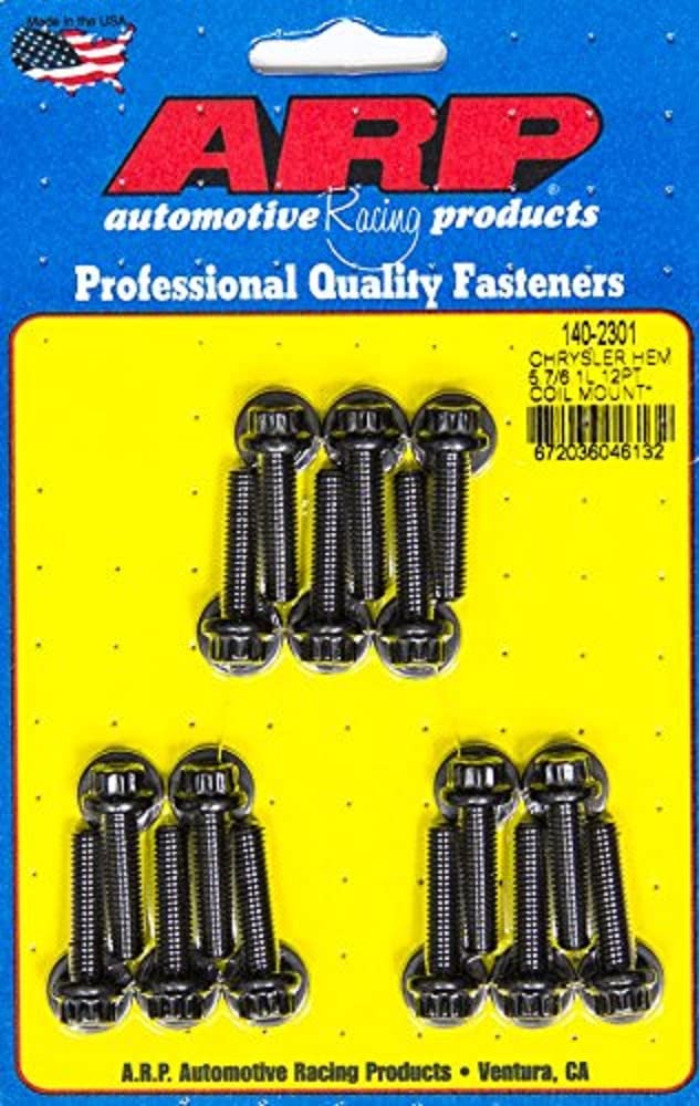 ARP 140-2301 Coil Bolt Kit (12pt Coil Bracket Mopar 5.7/6.1L Hemi)