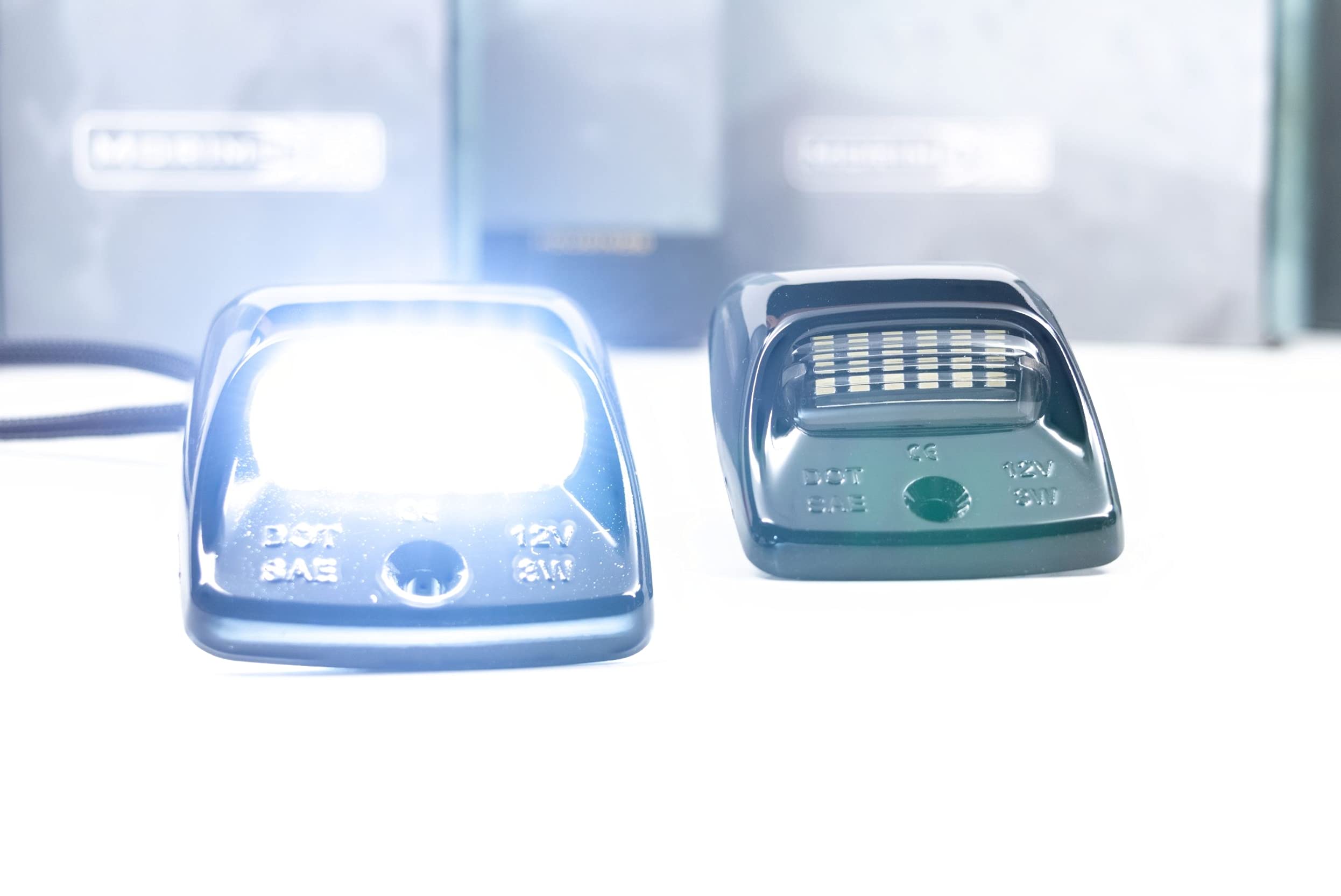 Morimoto XB LED License Plate Lights, Upgrade Black Housing, Fits Toyota Tacoma (05-15), Plug and Play Assembly, Easy Install, 5000k Pure White Light, Anti-UV Coating (1x LF7726)
