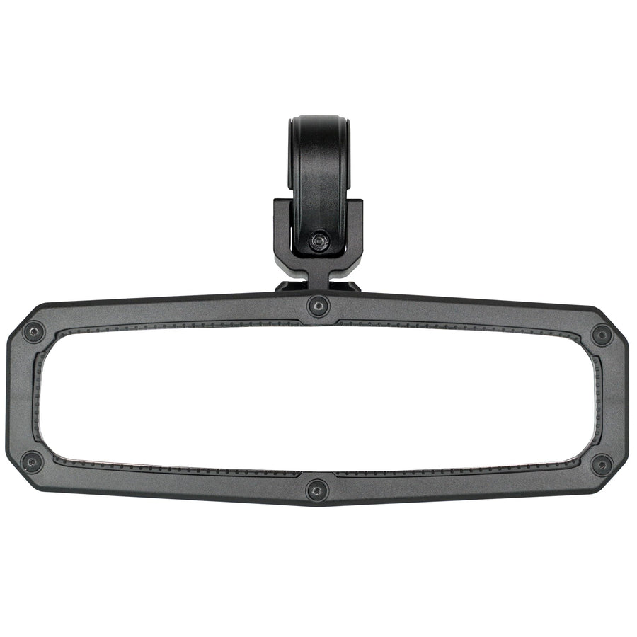 ATV Tek UTV Rearview Mirror CLEARVIEW™, Black UV Resistant Nylon, Designed for and Fits, Honda, Yahama, Polaris, Kawaski, CF Moto with Round Mount Tubing