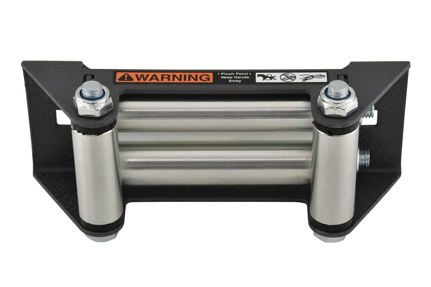 Fairlead Superwinch, Roller, Steel, Black Paint/Zinc Oxide, Terra 35/45 Series Winches, Each
