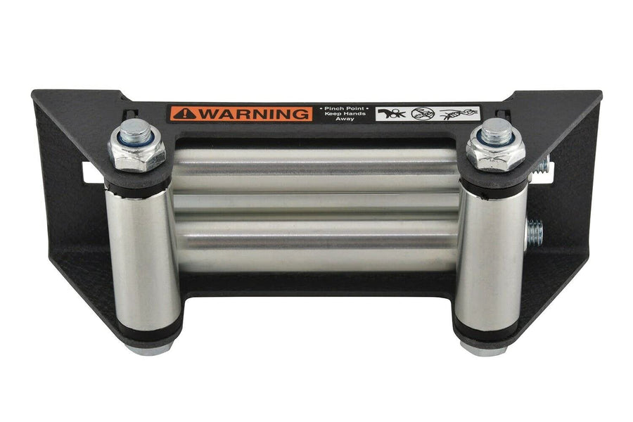 Fairlead Superwinch, Roller, Steel, Black Paint/Zinc Oxide, Terra 35/45 Series Winches, Each