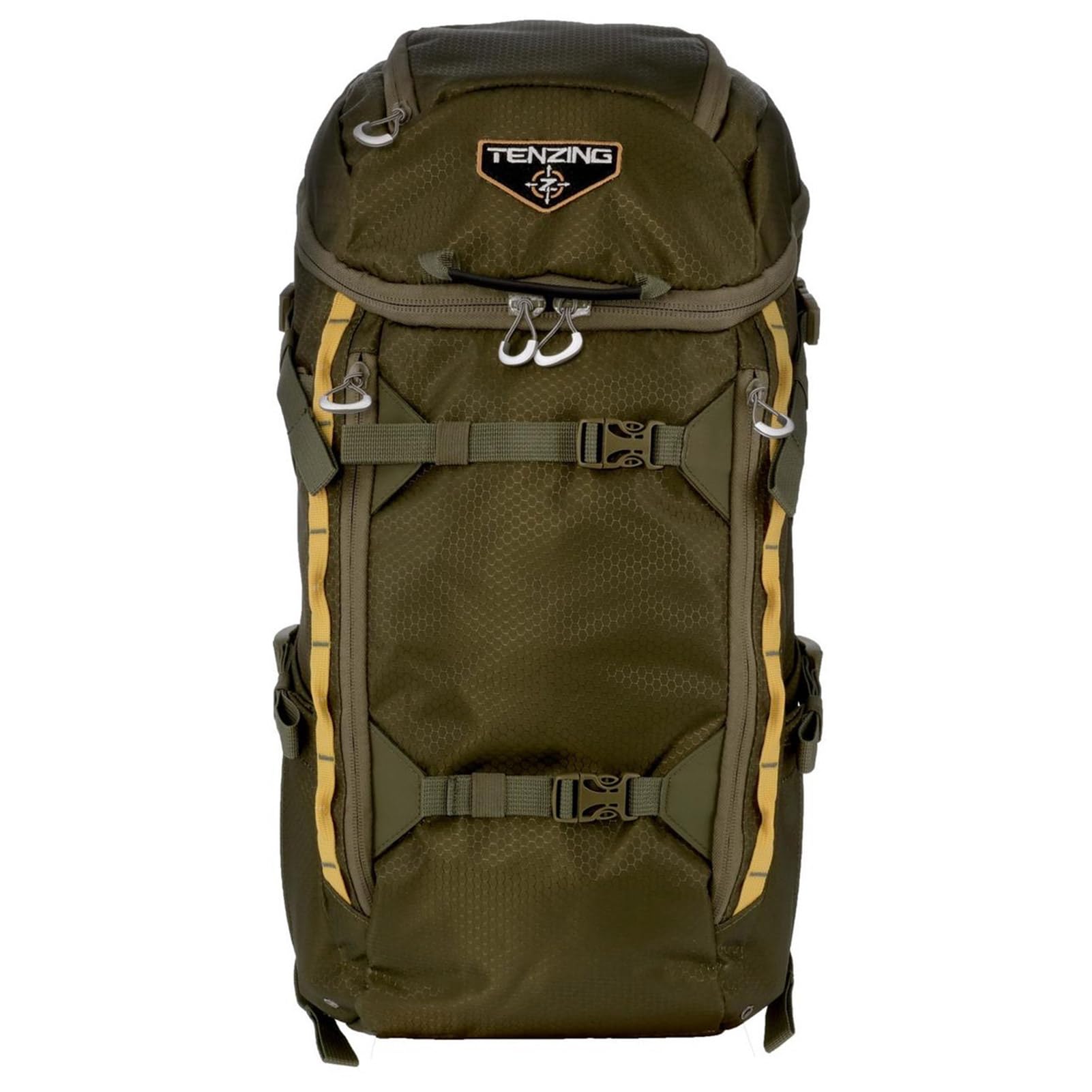Whitetail Day Pack TENZING 1500, Olive Green Ultra-Durable Hunting Backpack with 4 Compartments & 10 Organizational Pockets Camo Backpack for Hunting Gear and Equipment