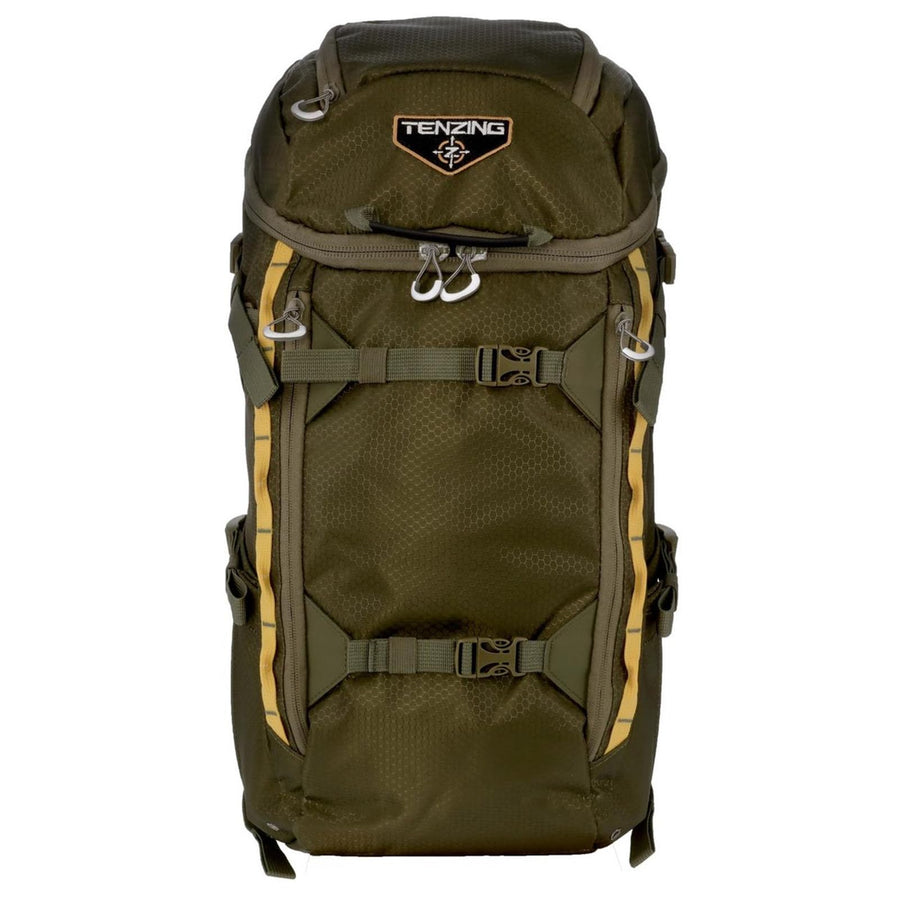 Whitetail Day Pack TENZING 1500, Olive Green Ultra-Durable Hunting Backpack with 4 Compartments & 10 Organizational Pockets Camo Backpack for Hunting Gear and Equipment