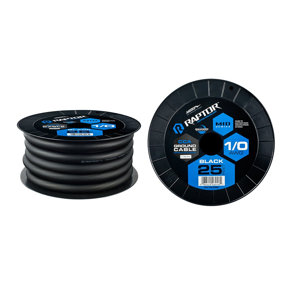 Power Cable Raptor R4B0-25 MID SERIES (Black)