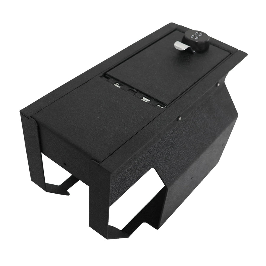 Center Console Safe Black Black Horse Compatible with 2020-2024 Toyota Highlander-ASTH20