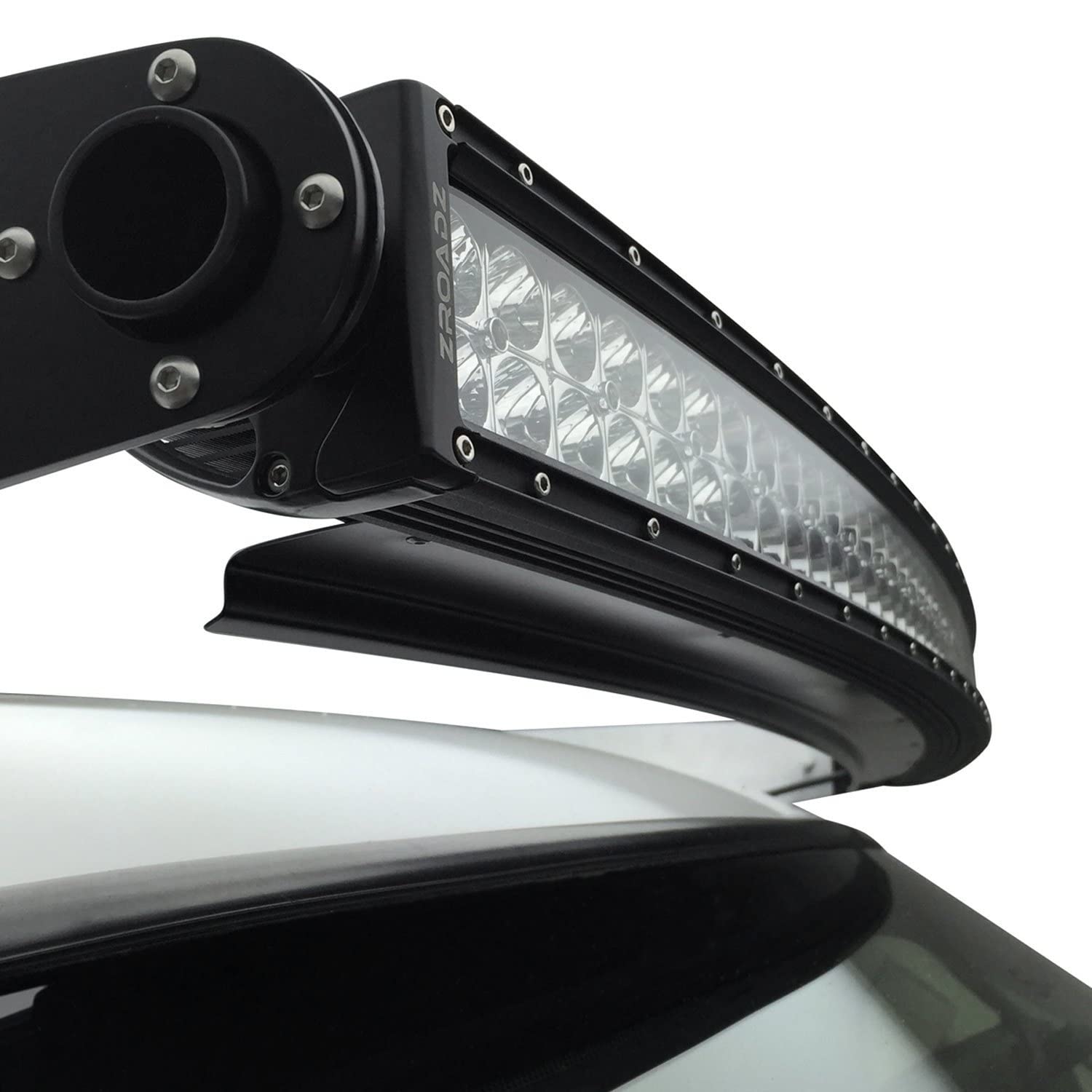 ZROADZ Black LED Light Bar Z330052S Noise Reducer 52" Wind Diffuser