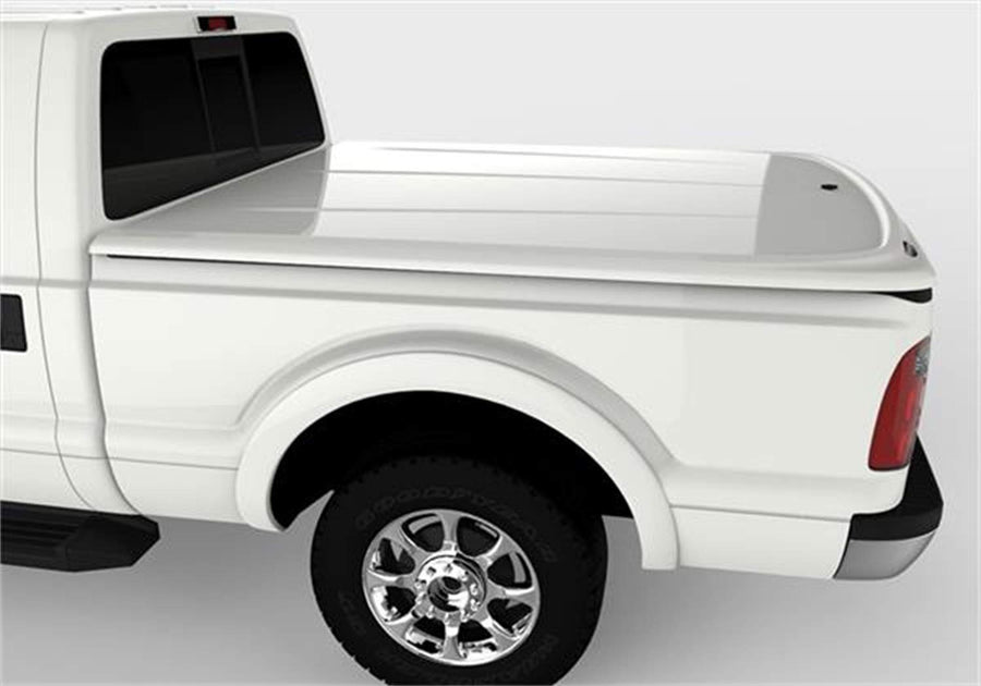 UnderCover RealTruck Lux One-Piece Truck Bed Tonneau Cover | UC2126L-Z1 | Fits 2008 - 2016 Ford F-250/F-350 Super Duty (Z1- Oxford White) 6' 10" Bed (81.9")