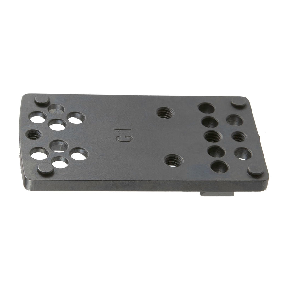 Pistol Red Dot Sight Mount TRUGLO | Tactical Hunting Shooting Lightweight Durable Compact Dot Optic Steel Mount Plate, 4-Post Mount | for Glock (Except 42/43)