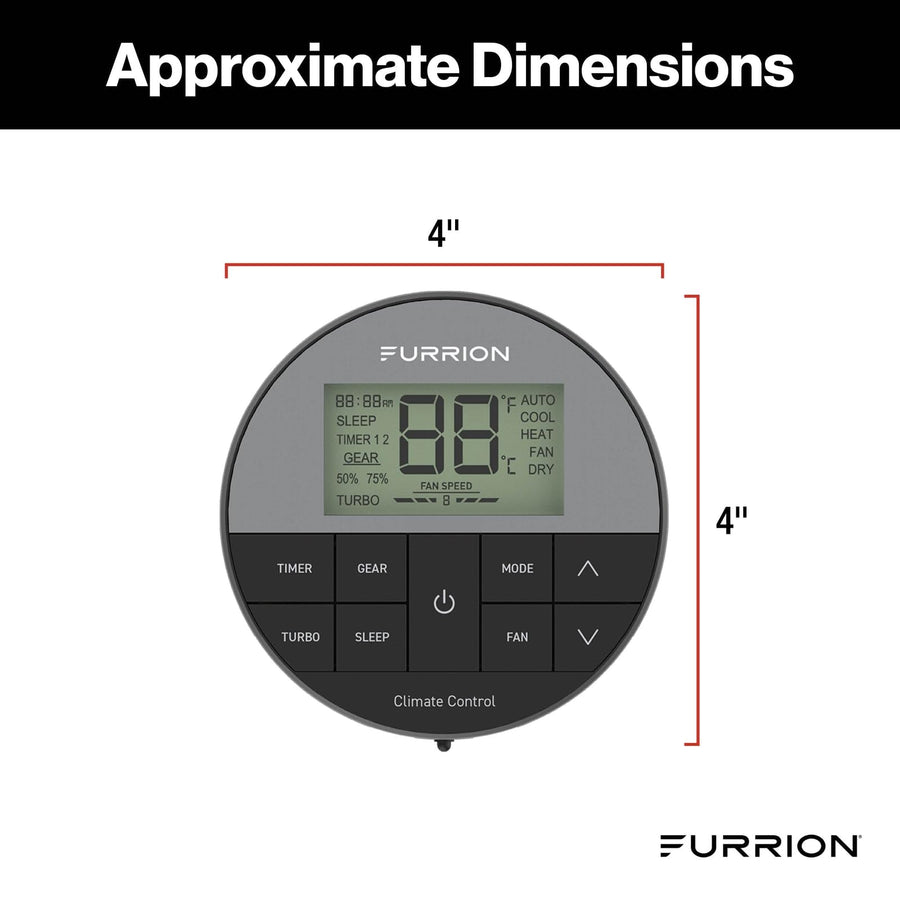 Furrion 2024047199 Lippert Single Zone Thermostat Kit for Ducted Chill Cube (R32)