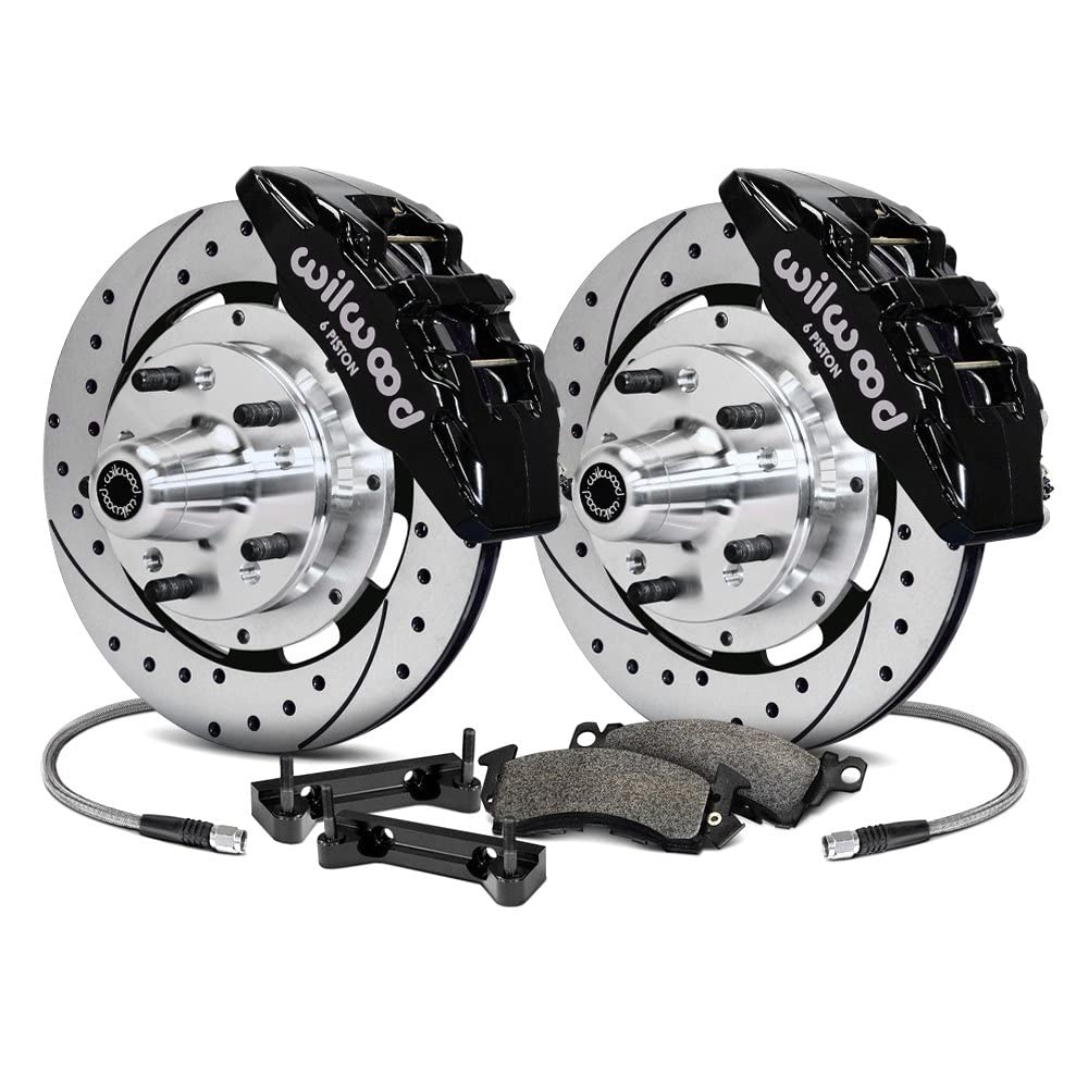12.19" DP6A Drilled Front Hub Kit