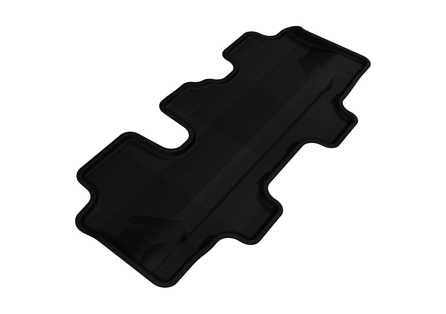 3D MAXpider Custom Fit Third Row All-Weather Floor Mat for Select Kia Sorento Models - Kagu Rubber (Black)