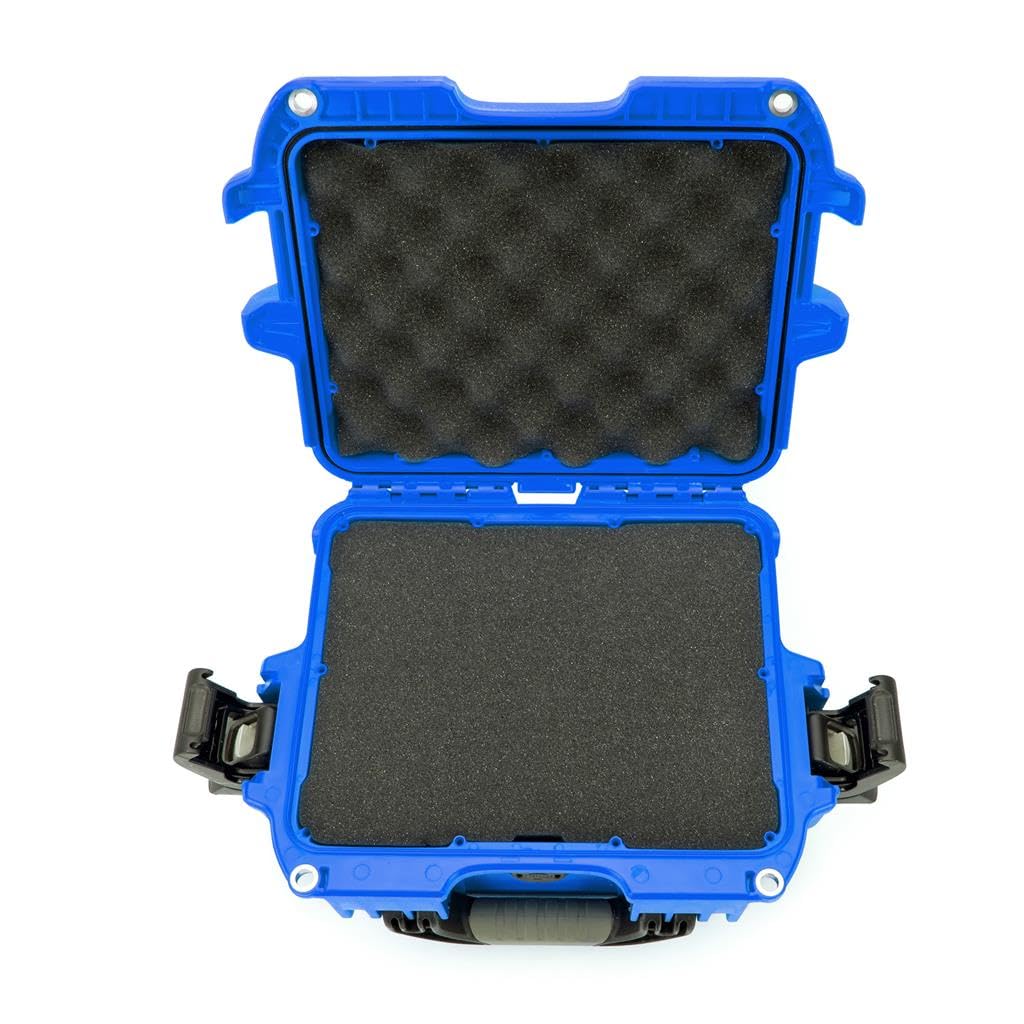 Blue Nanuk 908 Waterproof Hard Case with Foam Insert