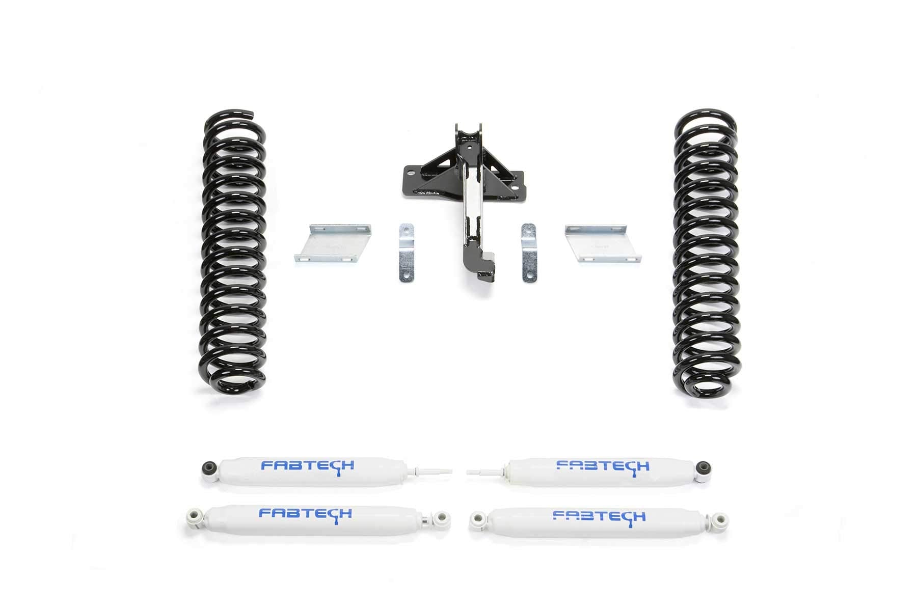 Budget Lift System w/Shock Fabtech K2339 2.5 in. Lift w/Performance Shocks