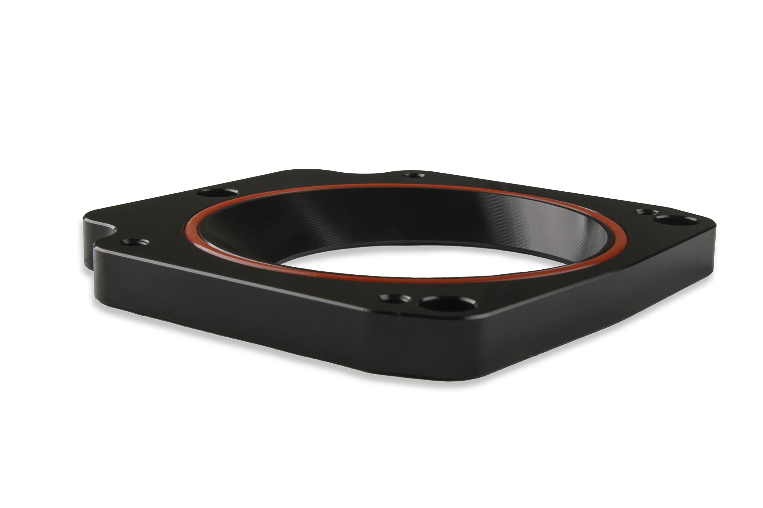 Holley 860020 Sniper EFI Throttle Body Adapter Plate 78mm to 92mm Black