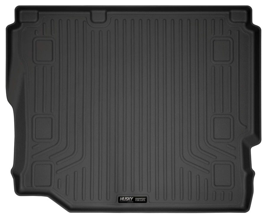 Weatherbeater Cargo Liner Husky Liners | Fits 2018-2025 Jeep Wrangler JK/JL 4-Door w/Cloth Seats & Without Subwoofer | 1-pc Black - 20721