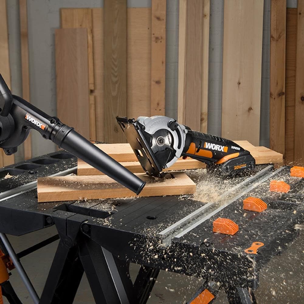 20V Worx Power Share Cordless Shop Blower Kit