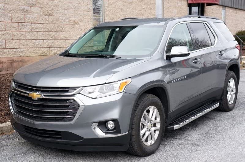 51727418-5.5" Romik REC Series Black Running Boards with Polished Trim