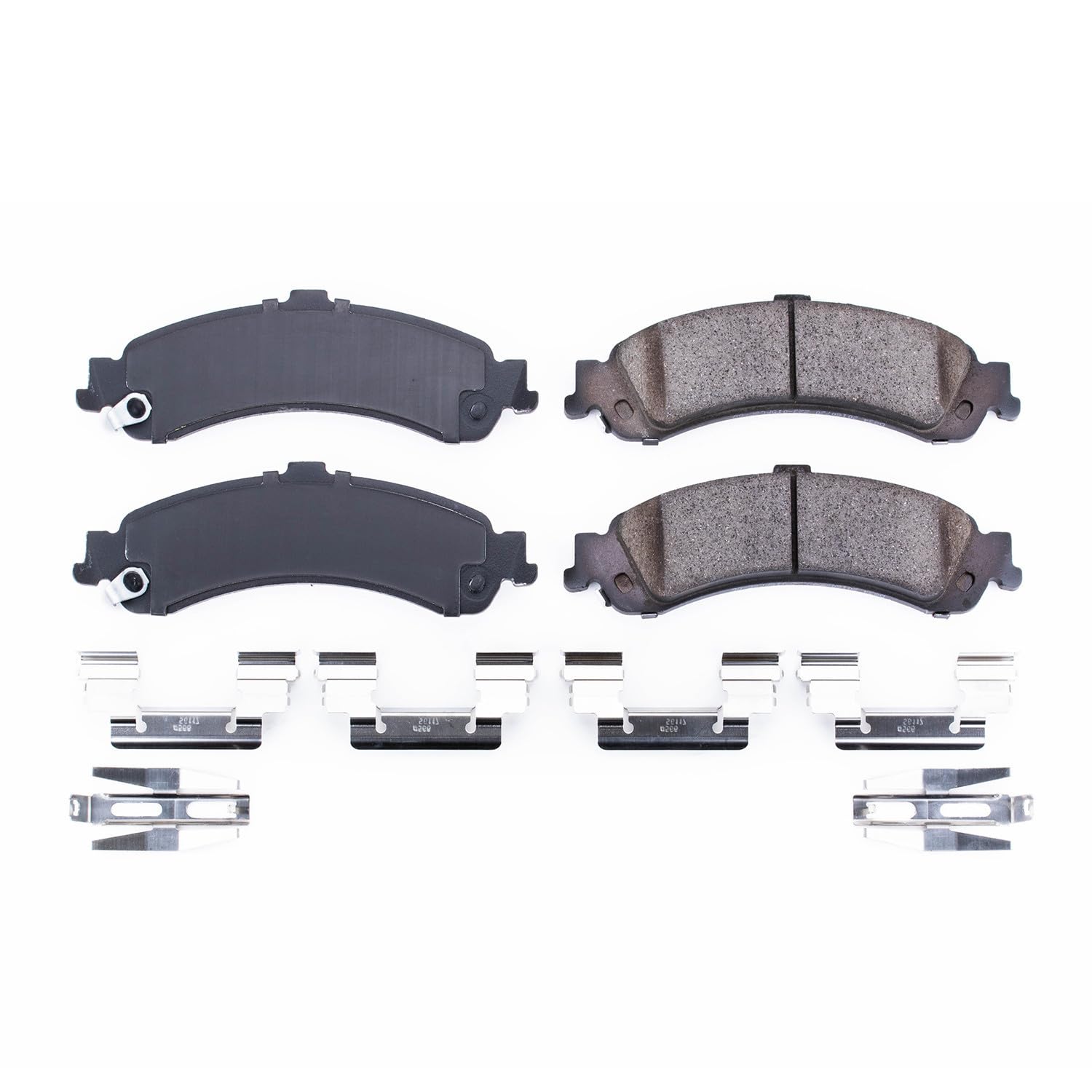 Z17 Power Stop 17-834 Rear Ceramic Brake Pads with Hardware