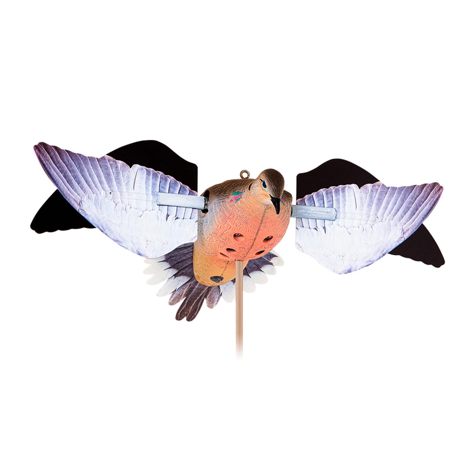 PowerFlight Avian-X Spinning Wing Dove Life-Size Motion Decoy - Durable Weather-Resistant Realistic Lifelike Hunting Decoy with Mounting Stake & Carry Bag Included