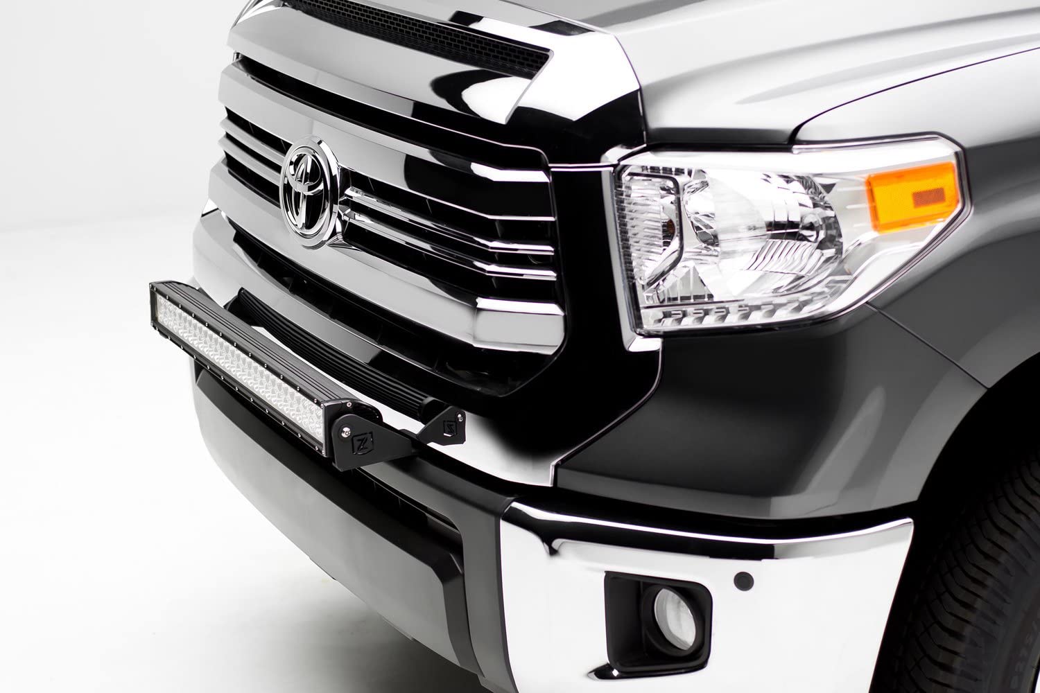 ZROADZ Black Front Bumper LED Light Bar KIT Z329641-KIT 2014-2016 TOYOTA TUNDRA