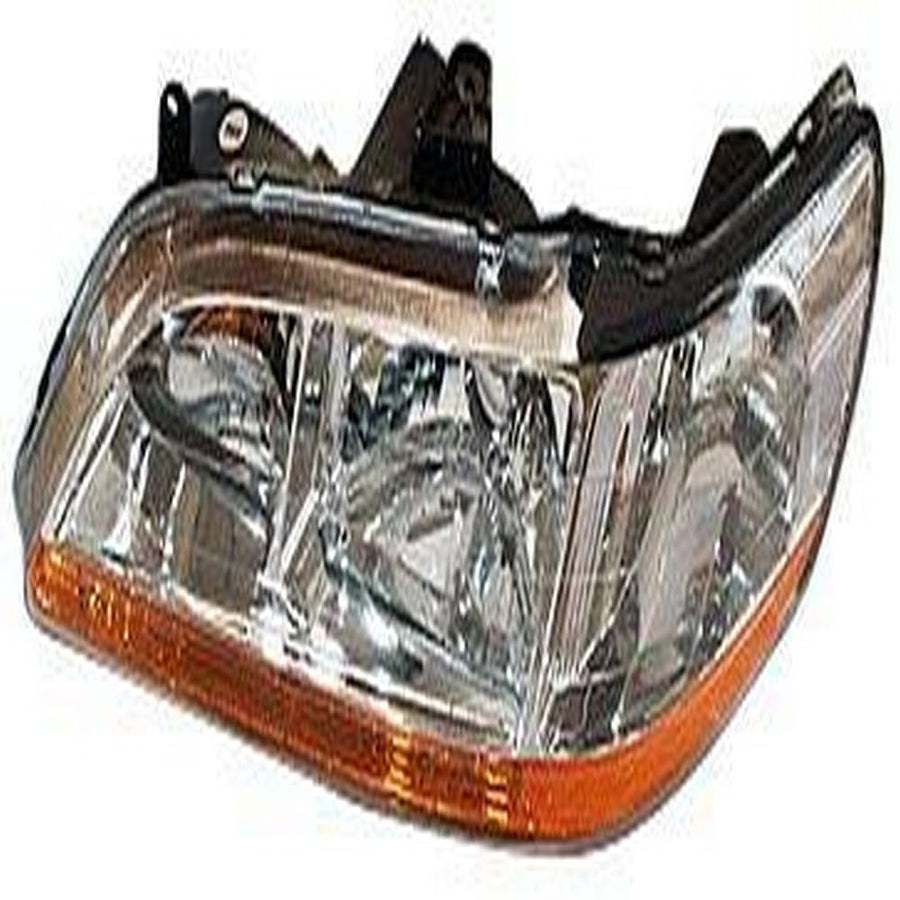 Left TYC Headlight Assembly Compatible with 2001-2002 Honda Accord