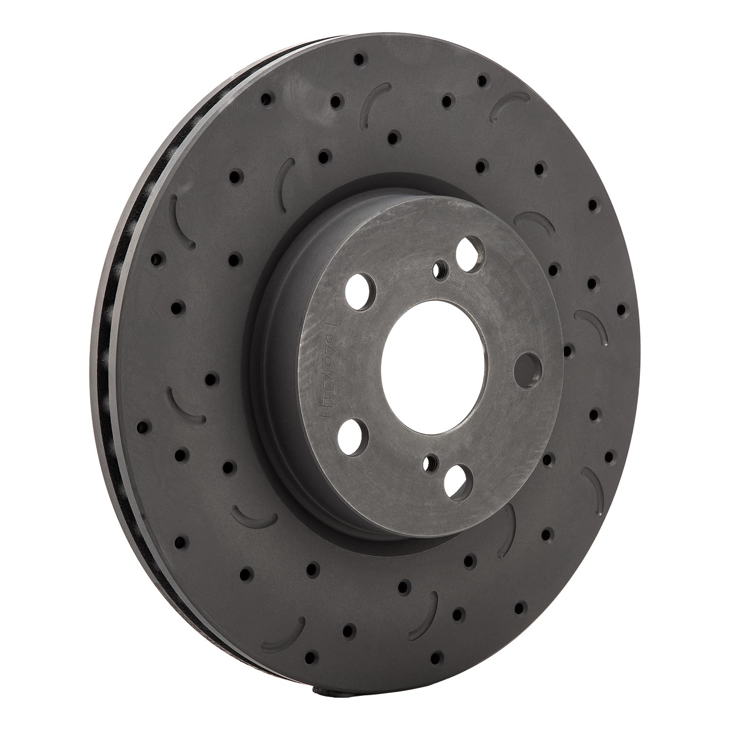 Hawk Performance Brakes - Talon HTC4979 Cross-Drilled and Slotted Vented Rotor, 10.83 in. Diameter, 1.83 in. Height