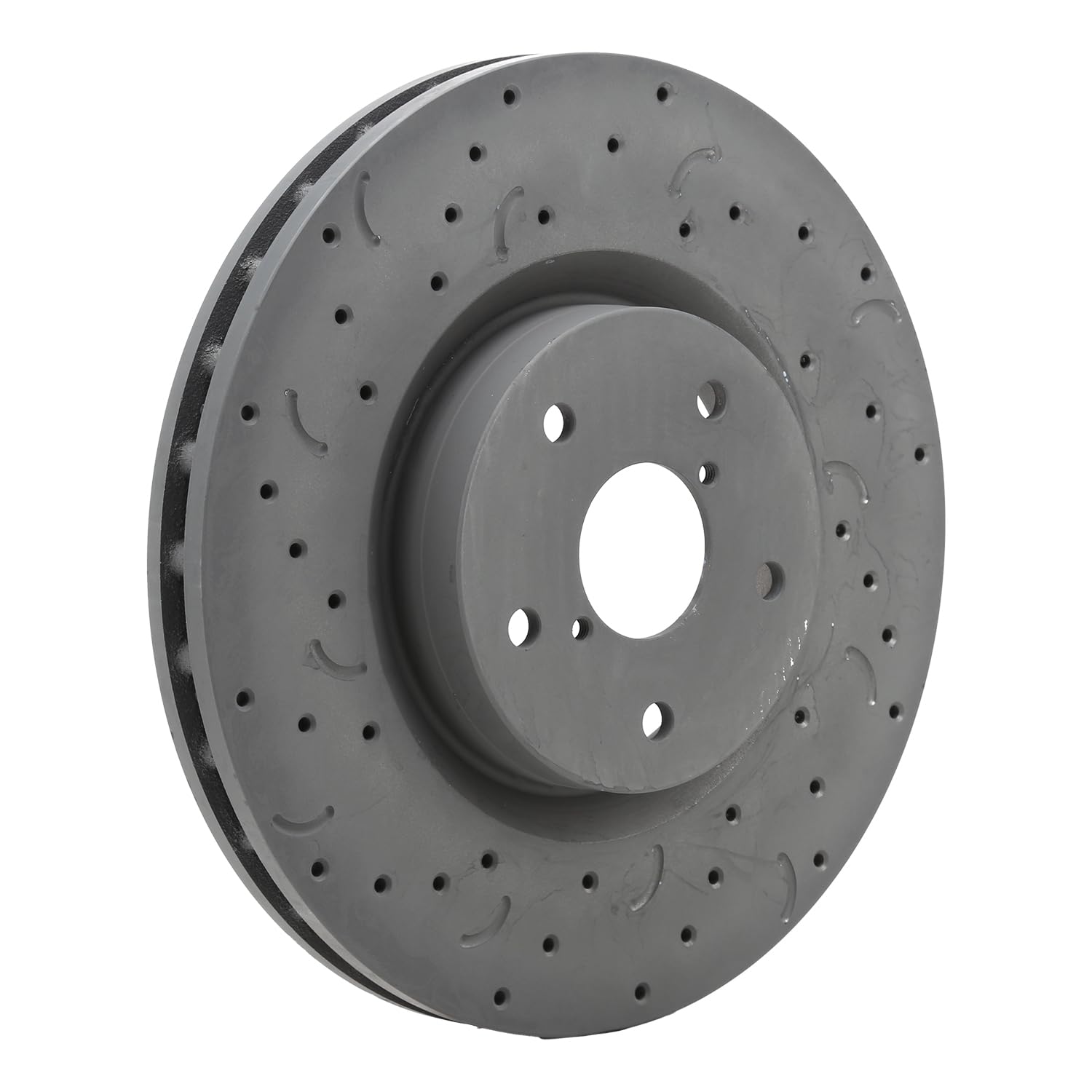 Hawk Performance Cross-Drilled and Slotted HTC4914 Talon Rotors