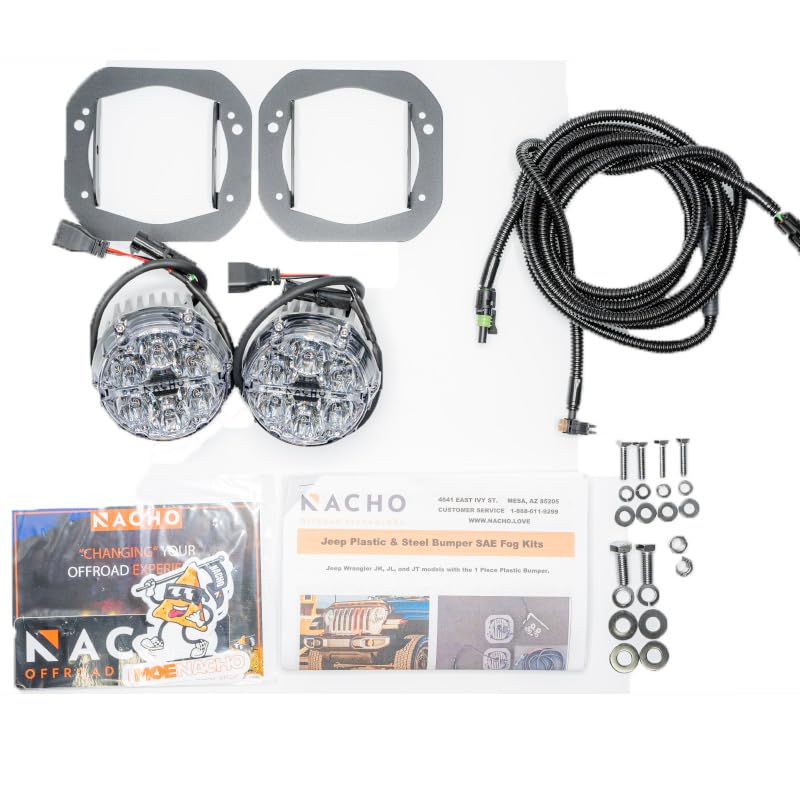 JEEP JL/JT Compatible SAE FOG KIT