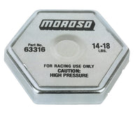 Radiator Cap Moroso 63316 16 lbs.