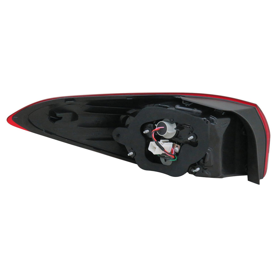 Right TYC Tail Light Assembly Compatible with 2017-2018 Kia Forte