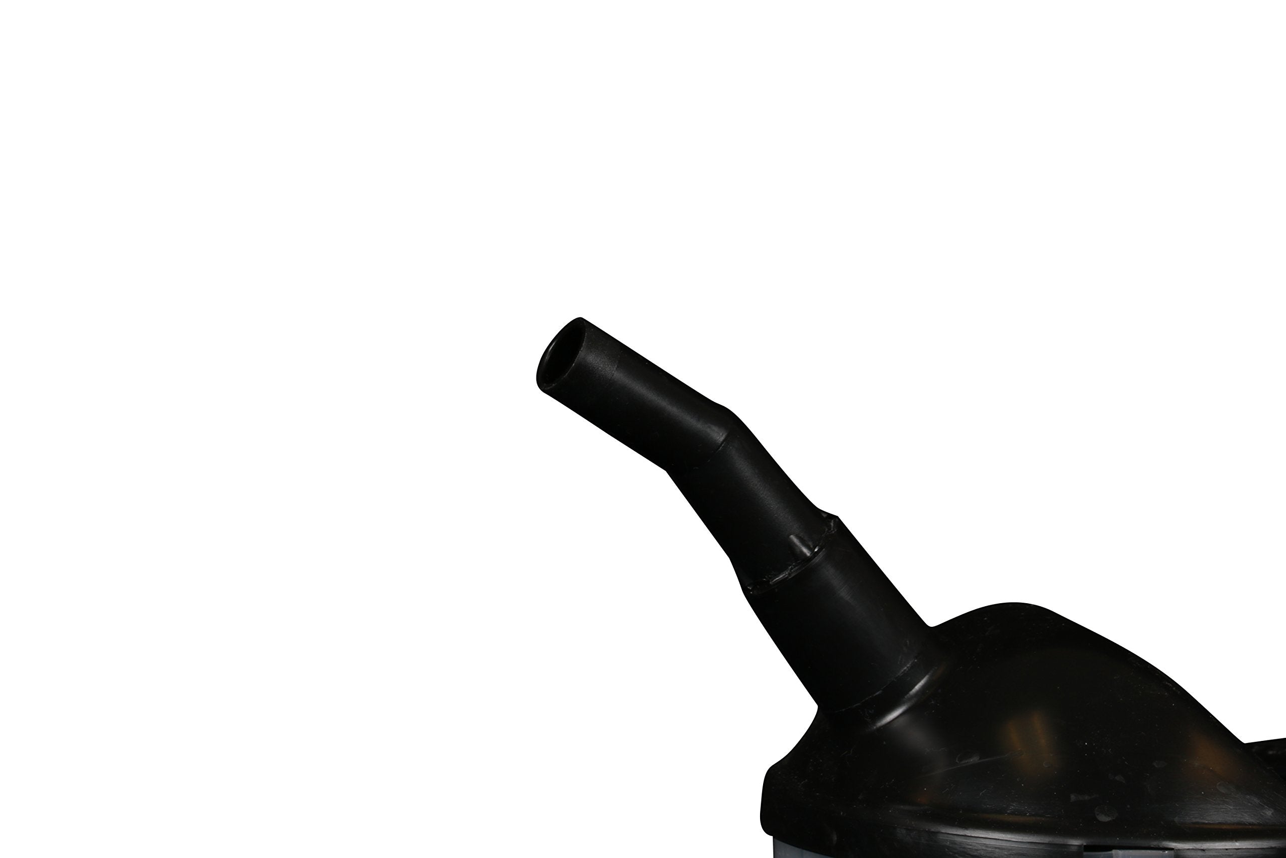 Funnel King WirthCo 94026 Heavy Duty Graduated Measuring Container with Black Spout - 87 oz. Capacity