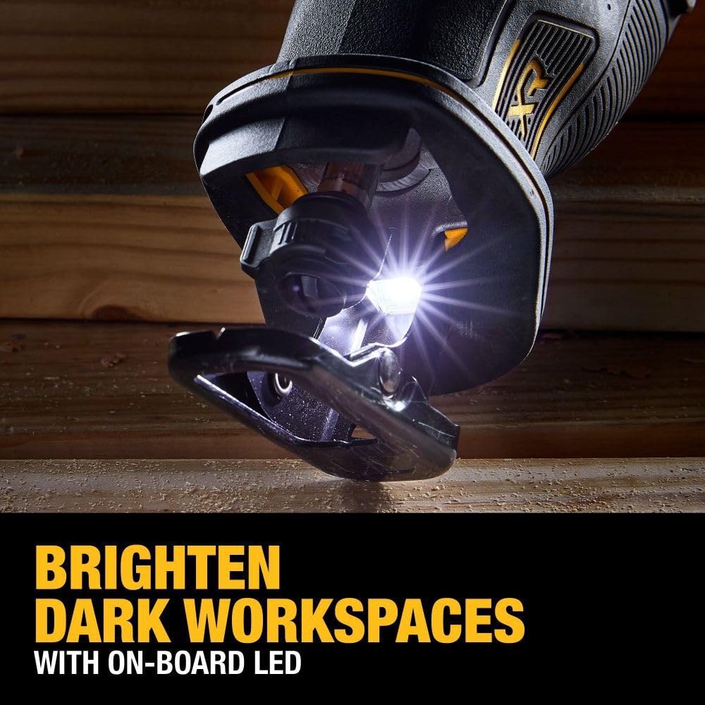 20V MAX DEWALT Reciprocating Saw, Cordless, Battery and Charger Included (DCS382H1)